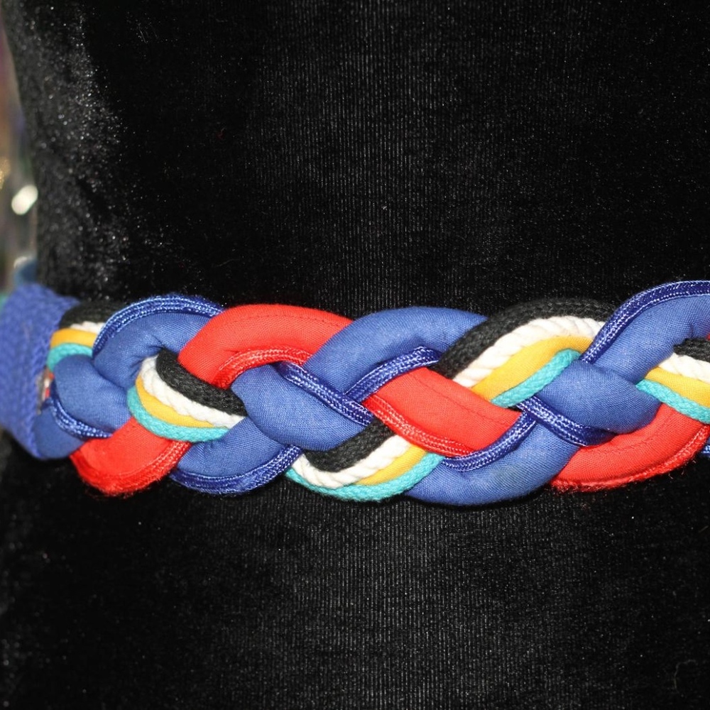 Multi Color Hand Woven Belt - Picture 4 of 8